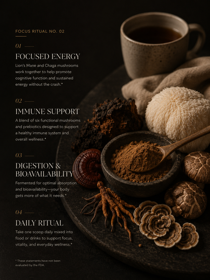 Fermented Mushroom Blend
